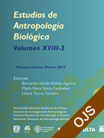 Estudios de Antropología Biológica Vol. XVIII-2 / Bernardo Adrián Robles Aguirre, María Elena Sáenz Faulhaber y Liliana Torres Sanders (eds.) 